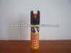 25ml aerosol aluminum can with safe cap and valve for pepper spray