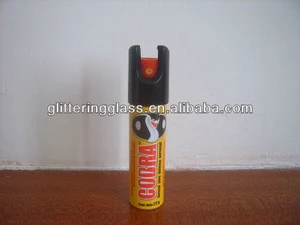 25ml aerosol aluminum can with safe cap and valve for pepper spray