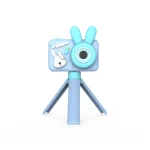 26MP Vlogging Cameras with Rabbit Case and Tripod, Cute Kids Digital Camera, Best Christmas Birthday Gift for Girls Boys