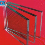3-19mm safety flat building construction laminated glass price