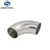 3 inch 45 90 180 degree stainless steel elbow pipe fitting