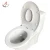 Import 3 pieces round oval O shape plastic family adult baby toilet seat from China