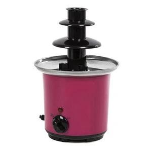 3-Tier Mini Electric Chocolate Fountain for home