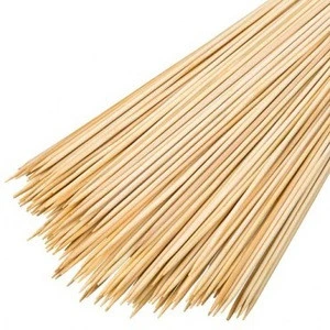 3.0 x 250mm Bamboo skewers for BBQ size high quality MOSO bamboo raw material
