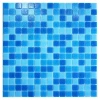300X300 Sea Blue Color Glass Mosaic Tile For Swimming Pool
