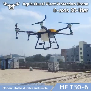 30L IP67 Waterproof Agriculture Farming Drone 6-Axis Fumigador Fpv Camera Farmer Drone for Sale with Spreader