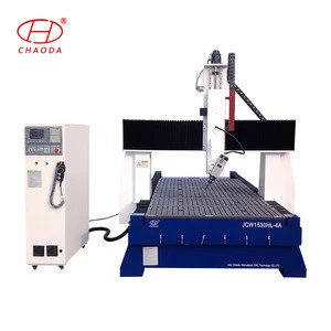 3D carving cnc wood router machine 1325 spindle rotate 180 degree cnc router