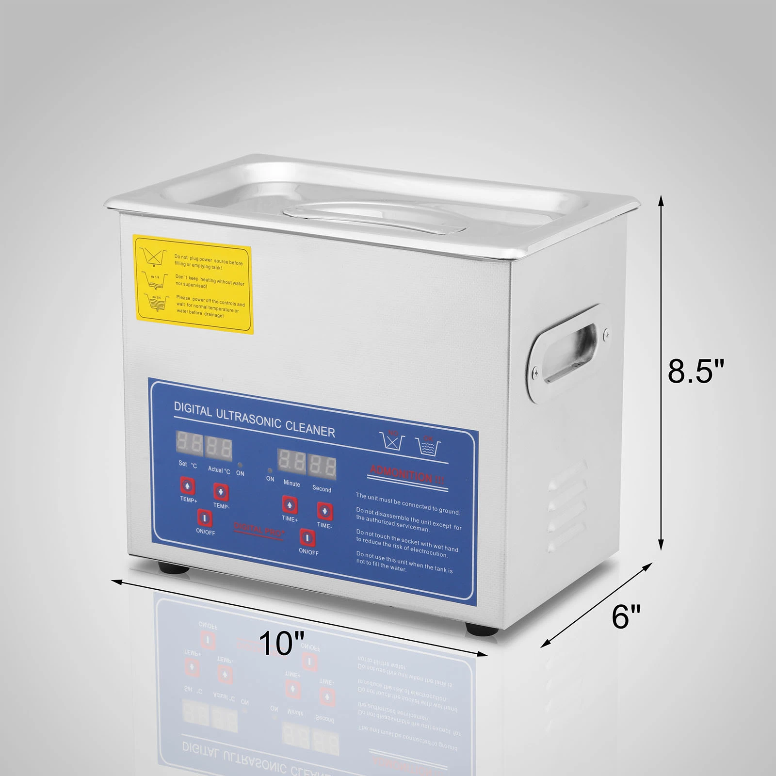 3L High Quality Stainless Steel Ultrasonic Cleaner Ultrasonic Washing Machine