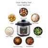3l multi-functional electric pressure cooker with temperature control
