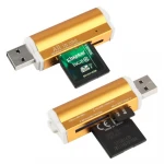 4 in 1 Multi Card Reader USB 2.0 Memory Card Adapter for SD SDXC TF MS M2 MMC Pro Duo Card