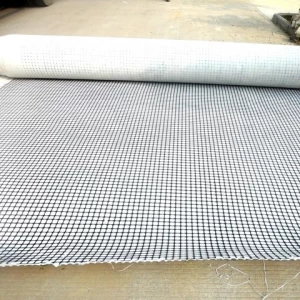 400g m2 geotextile nonwoven biaxial plastic geogrid composite geogrid for soil stabilization