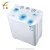 Import 4.0kg twin tub semi automatic laundry appliances washing machine with dryer from China