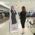 Import 43" floor standing smart interactive advertising magic mirror WiFi network media player from China