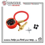 4X4 EZ tire Deflator for Large offroad tires gauge