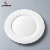 5-16 inch Best selling dish ceramic china plate dinner strong restaurant porcelain plates high resistant ceramic round plate
