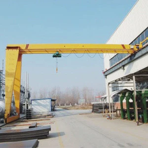 5-20t BMH Model single girder semi-gantry Mini crane for sale