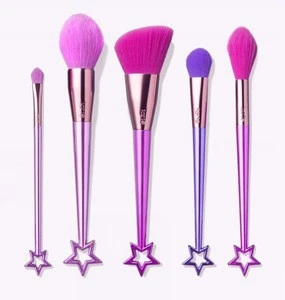 5 pcs Beauty Product Makeup Brushes 2019 New cosmetics Maquillaje Star Tail Plastic Too Faced makeup it cosmetics brushes