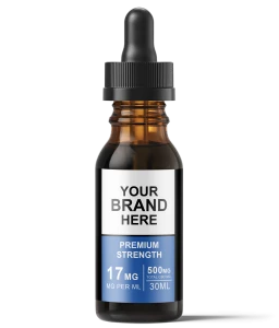500mg White Label CBD Oil, CBD Extract Bottled and lab tested