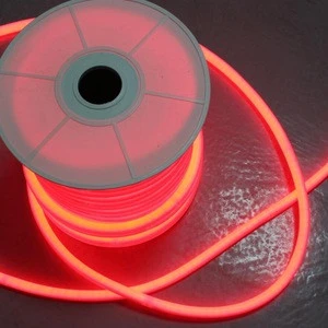 50m 12v round neon lights flex rgb 360 neon silicone tube 5050 smd strip