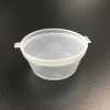 56ml / 2oz small clear disposable plastic sauce / food packaging cup / bowls / container with lid supply