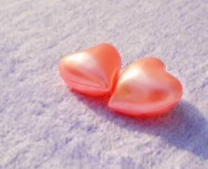 5g Pink Heart Shape Bath Oil Beads Tiny Bath capsule