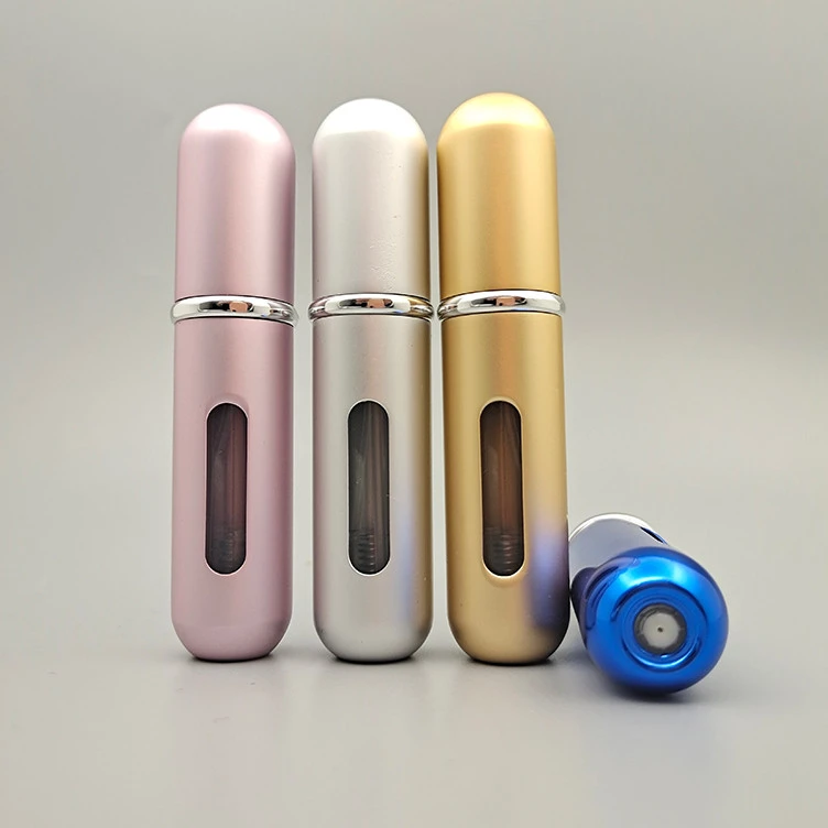 5ml refillable perfume atomizer,bottom filling type with patent