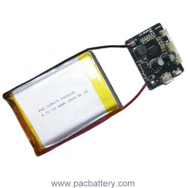 Buy 5v Lithium Ion Polymer Battery Pack 5400mah 105475 With 4p And ...