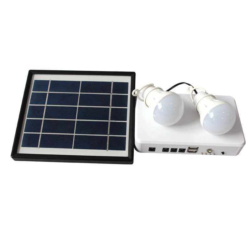 5V3W plug and play grid mounting home power solar system