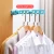 Import 6 Pack Closet Hanger Multifunctional Folding Clothing Organizer Drying Rack from China
