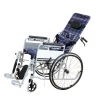 6-speed Adjustment High-strength Metal Foldable Wheelchair Self Propelled Back Rest Sports Wheel Chair