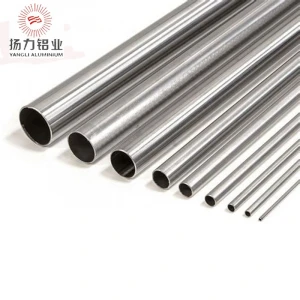 6061-T6 alloy anodized silver round aluminum pipe prices