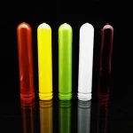 60g 32mm neck size colorful plastic PET preform for bottle