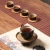 Import 6pcs/lot Creative drink Coasters set for kungfu tea accessories round tableware Placemat Dish mat Rattan Weave cup mat pad 8cm from China