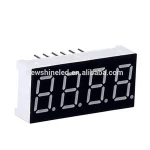 7 segment display red 0.5