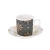 Import 70ml Afternoon Drinkware floral decal elegant Turkish coffee tea cups saucer set of porcelain cup/mug from China
