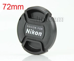 72mm camera snap-on front plastic Lens dust cap cap for nikon