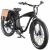 Import 750w big power fat tire electric bike/snow ebike/electric beach cruiser bicycle from China