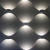Import 7W COB Aluminum LED Wall Lamp from China