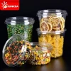 8 12 16 24 32 oz big plastic containers with lid