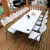 Import 8 Foot folding table for conference meeting, dining, outdoor picnic use from China