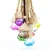 Import 8ml mini  delicate gifts hanging car diffuser bottle glass car perfume bottle diffuser from China