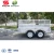 Import 8x5 Inch 2000KG loading Dual Axles Agriculture Farm Trailer With Cage from China