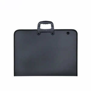 A3 Plastic Art Portfolio Folder Bag With Zipper For Drawings