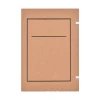 A4 Strong Storage Kraft Paper Document Paper Filing Box File