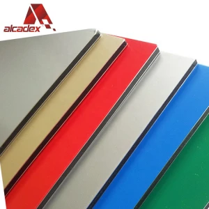ACP PE core wall cladding  aluminum composite panel sandwich panel price