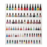 Activity acrylic Salon Wall Display Rack nail polish holder display shelf