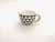 Advantageous price daily uses north-europe style multi-patterned mini coffee cup with gold handle