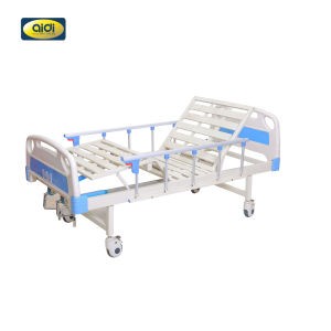 AI DI New Product 2 Crank Medical Bed 2 Function Hospital Bed Nursing Bed For Patients