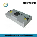 Air Filter Galvanized sheet Clean room Gmp Laboratory Equipment FFU Price coil hepa fan filter unit