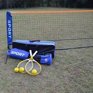 Aluminium alloy street tennis sets tennis net for outdoor sports